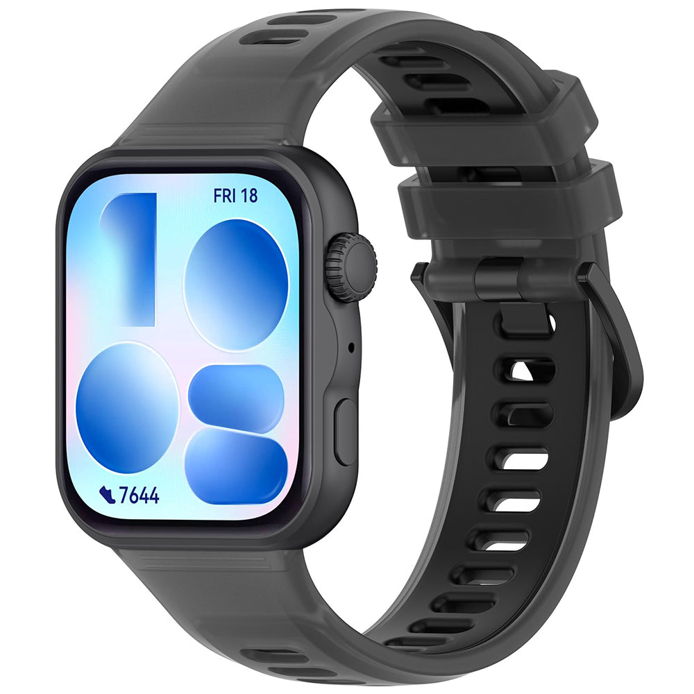 Kaiš Techsuit W084 za Huawei Watch Fit 5 Pro / Fit 5 / Fit 4 Pro / Fit 4 / Fit 3, Crna