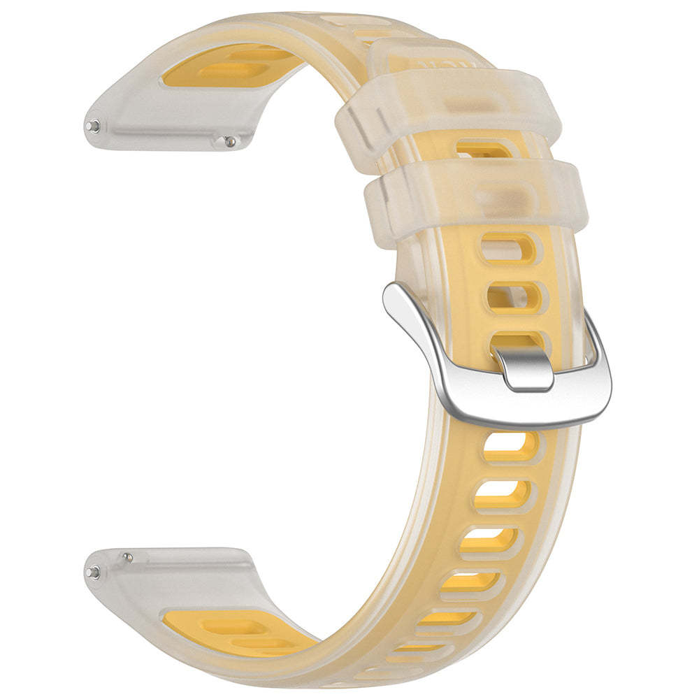 Kaiš Techsuit W084 za Samsung Galaxy Watch / Huawei Watch Series, 20mm, Žuta