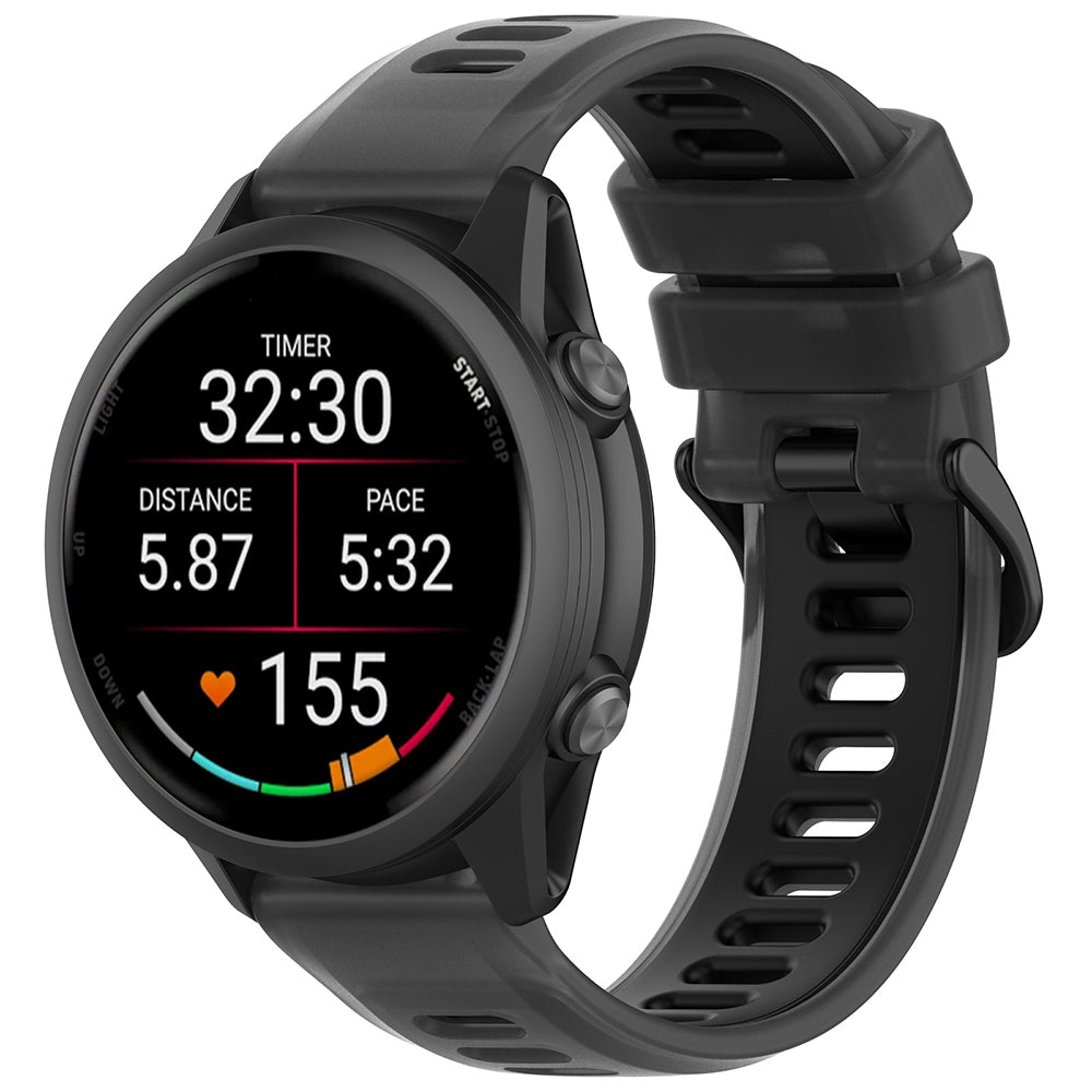 Kaiš Techsuit W084 za Samsung Galaxy Watch / Huawei Watch Series, 22mm, Crna