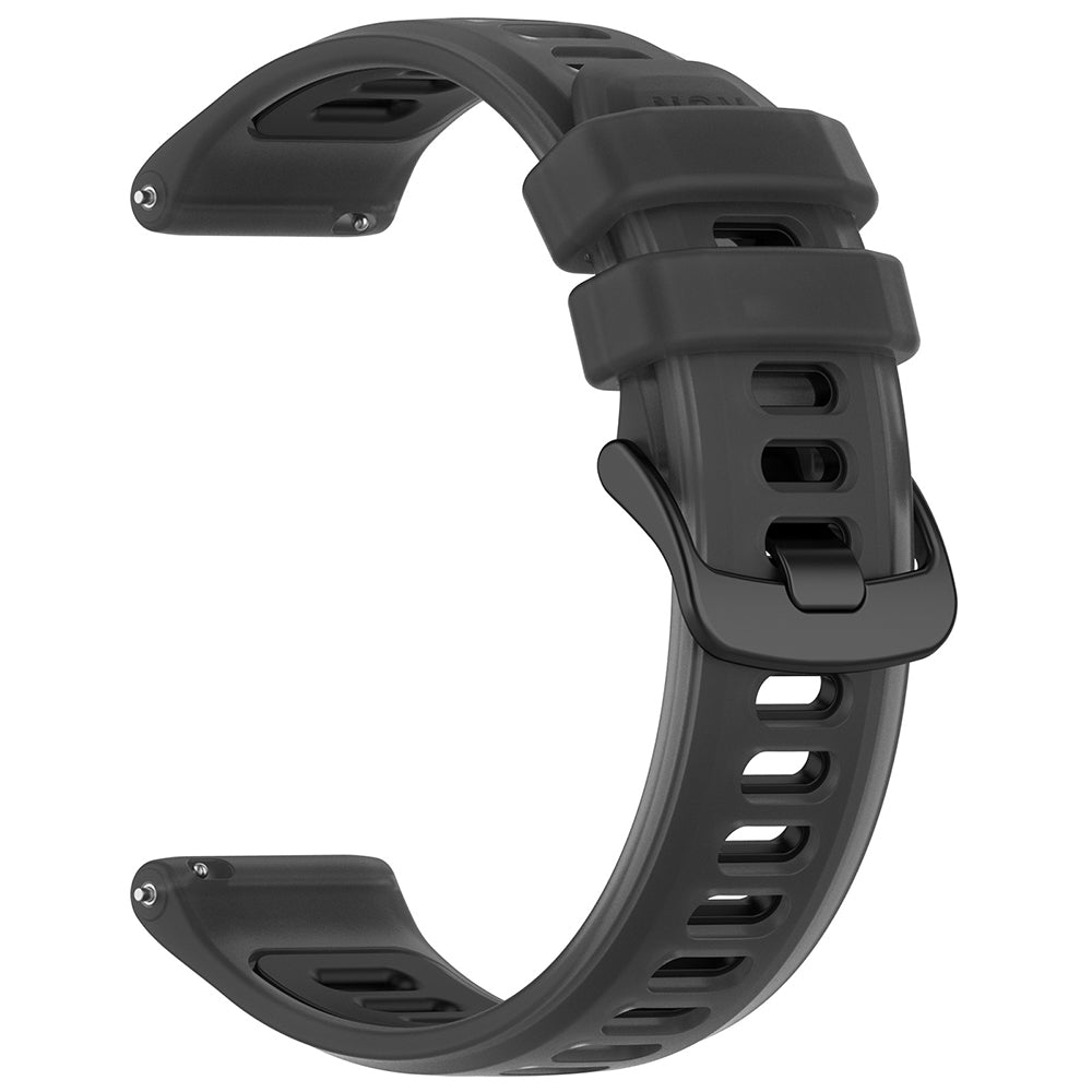 Kaiš Techsuit W084 za Samsung Galaxy Watch / Huawei Watch Series, 22mm, Crna