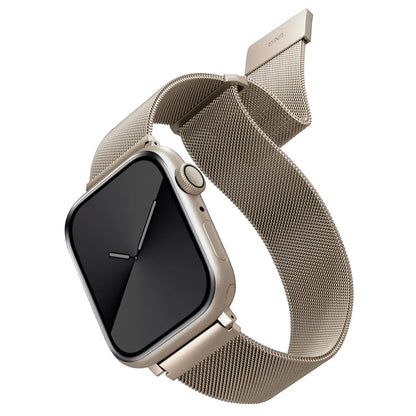 Kaiš UNIQ Dante za Apple Watch 42mm / 41mm / 40mm / 38 Series, Zlatna