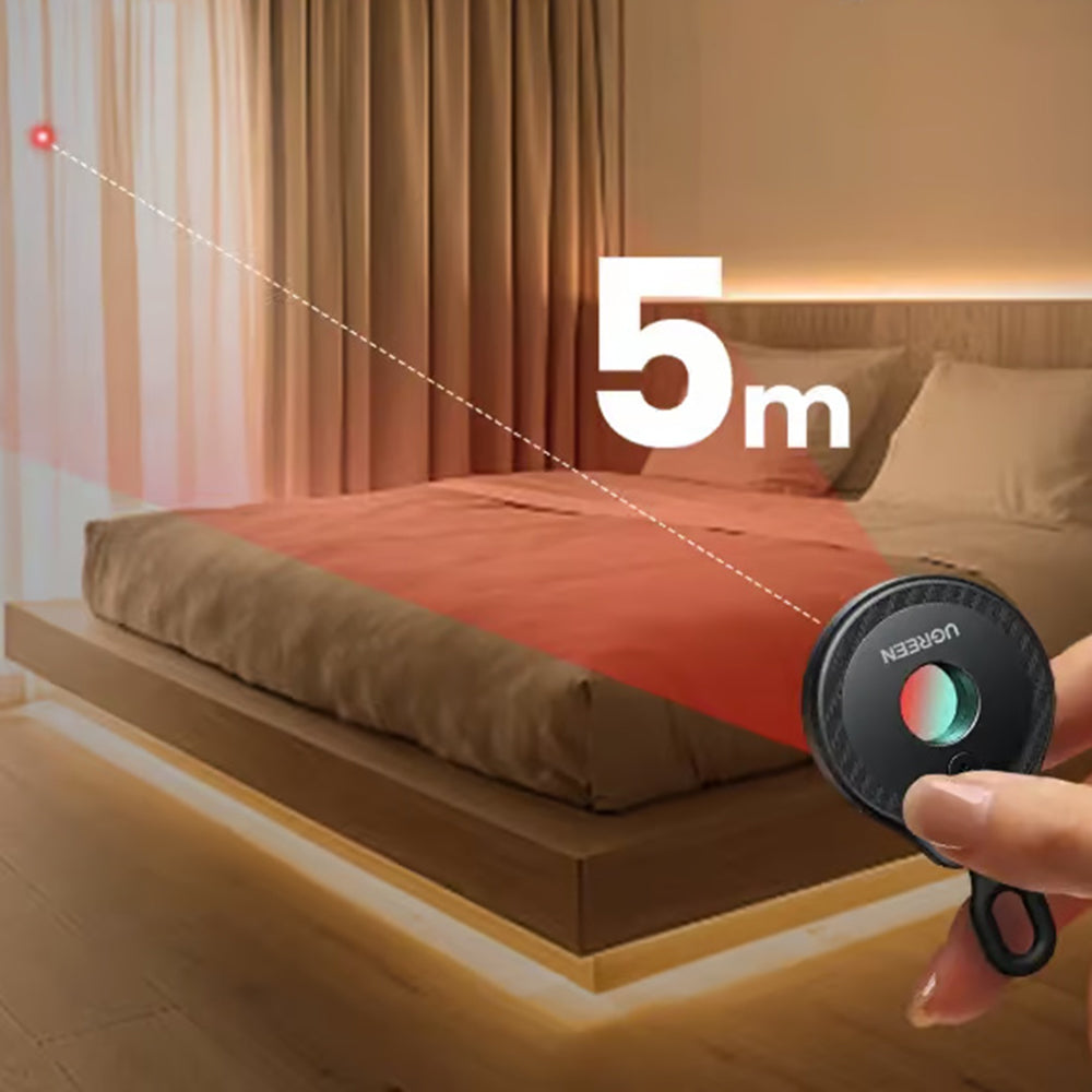 Detektor Skrivenih Kamera UGREEN LP793 (35579), Crni