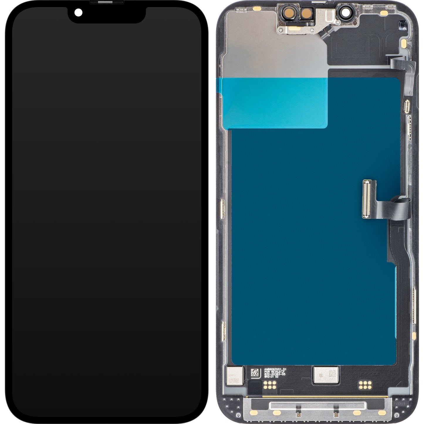 Display sa Touchscreen-om Apple iPhone 13 Pro, sa Ramom, Crni, Service Pack 661-21993