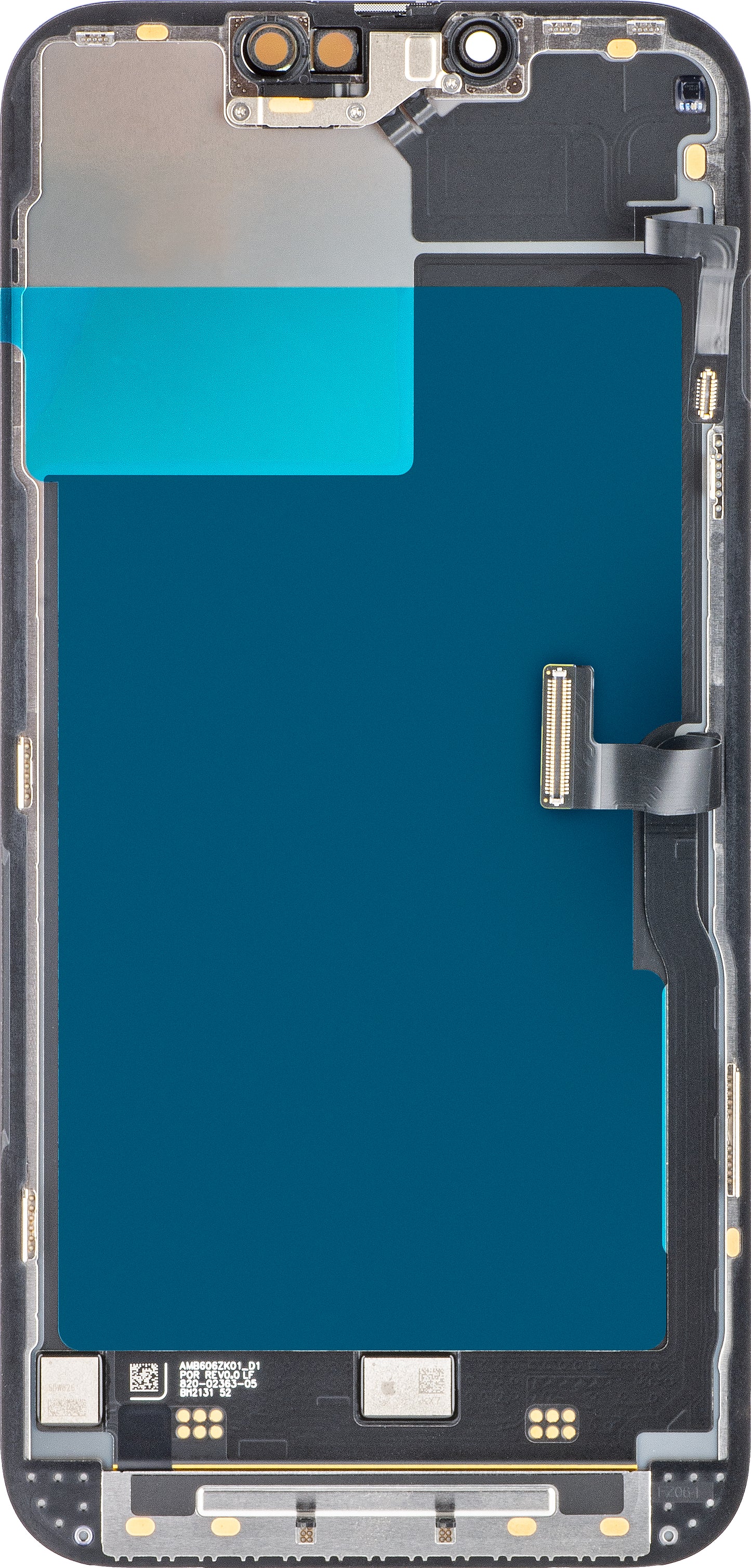 Display sa Touchscreen-om Apple iPhone 13 Pro, sa Ramom, Crni, Service Pack 661-21993