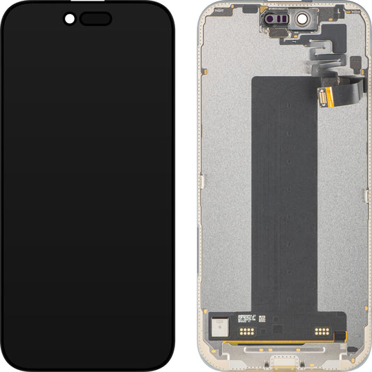 Display sa ekranom osetljivim na dodir Apple iPhone 17 Air, sa ramom, crni, Service Pack 661-55240