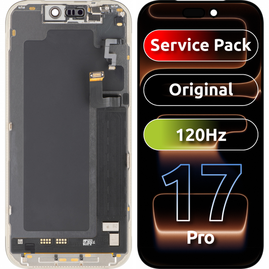 Display sa Touchscreen-om Apple iPhone 17 Pro, sa Ramom, Crni, Service Pack 661-56125