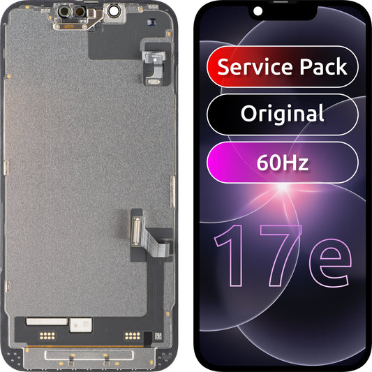 Ekran sa Touchscreen-om Apple iPhone 17e, sa Ramom, Crni, Service Pack 661-60211