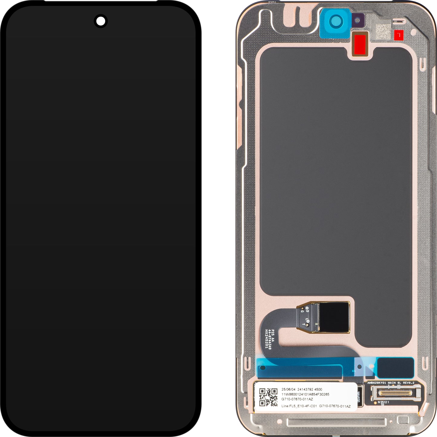 Display sa Touchscreen-om Google Pixel 10, Service Pack G949-01507-00