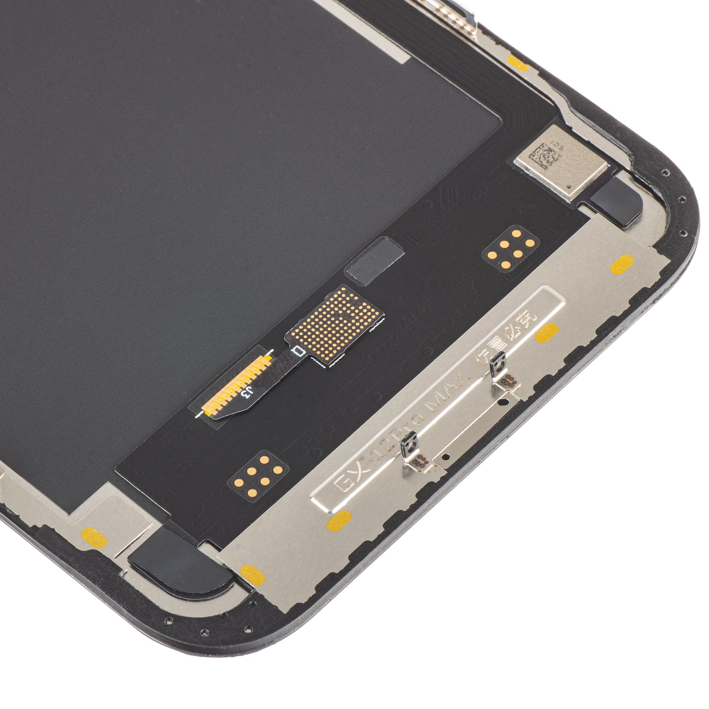 Display sa Touchscreen GX za Apple iPhone 12 Pro Max, sa Ramom, OLED IC Movable Verzija, Crna