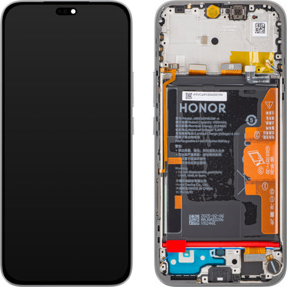 Display sa Touchscreen-om Honor 400 Lite, sa Ramom i Baterijom, Sivi (Velvet Grey), Service Pack 0235ANTA