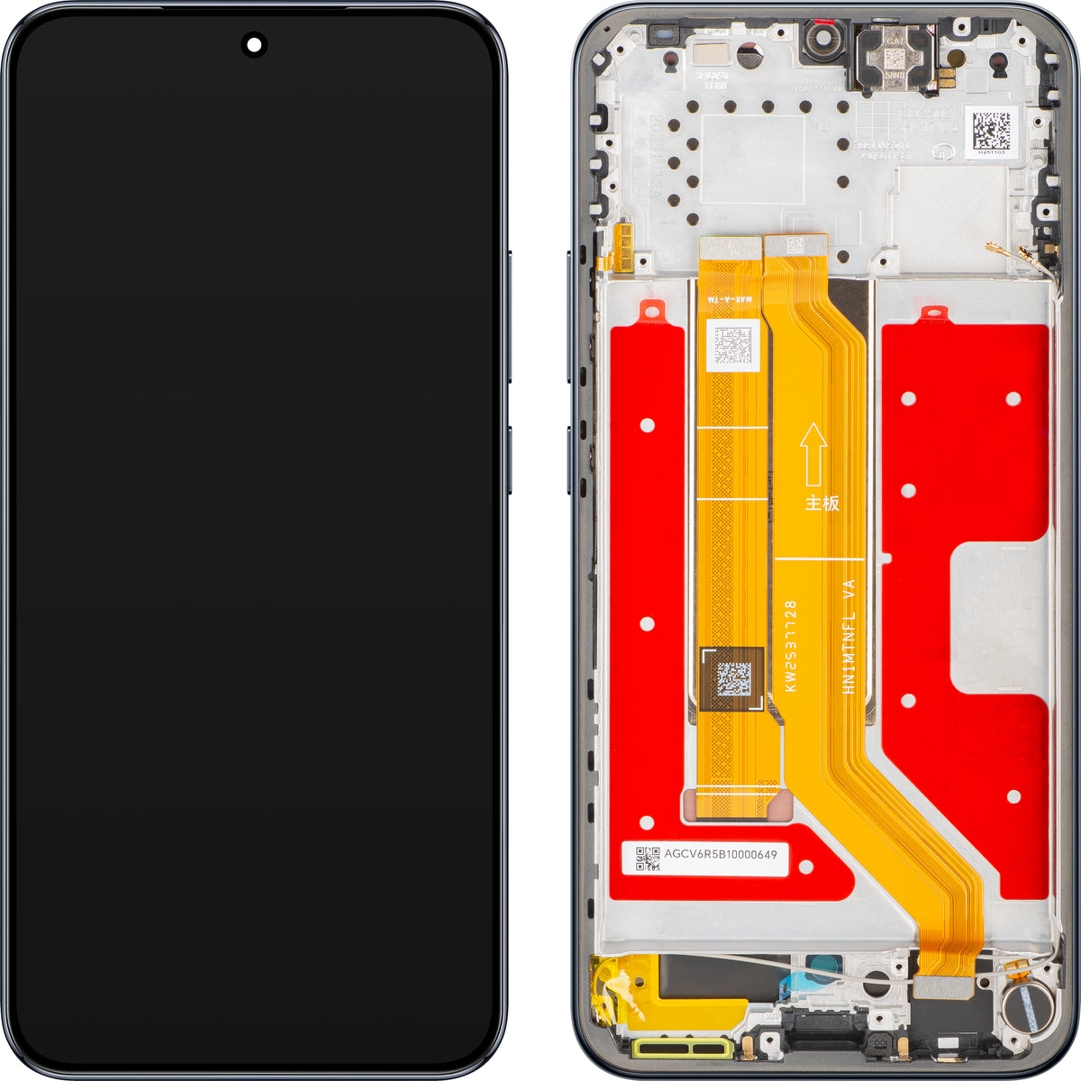 Display sa Touchscreenom Honor Magic8 Lite, sa Ramom, Crni (Midnight Black), Service Pack 0235ARVC