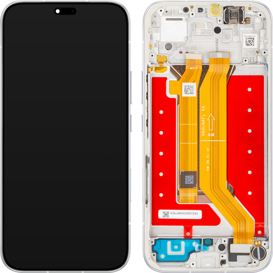 Ekran sa ekranom osetljivim na dodir Honor 600e / 600 Lite, sa ramom, siva (Velvet Grey), servisni paket 0235ASUM