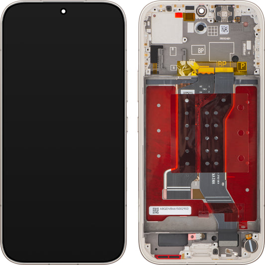 Display sa ekranom osetljivim na dodir Honor 600 Pro, sa ramom, zlatna (Golden White), Service Pack 0235ATTV