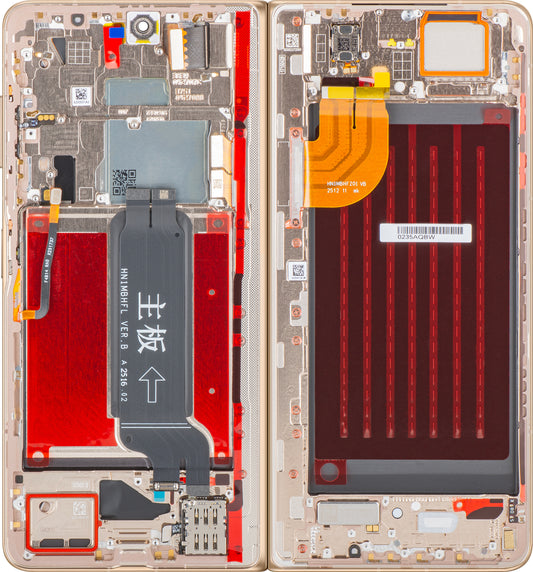 Display sa Touchscreen-om Honor Magic V5, sa Ramom, Sub Inner, Zlatni (Dawn Gold), Service Pack 0235AQBW