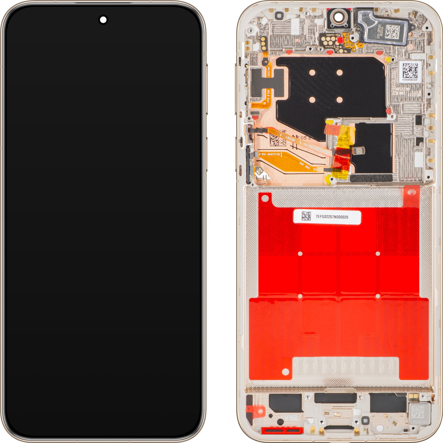 Display sa Touchscreen-om Huawei Pura 80 Ultra, sa Ramom, Zlatni (Prestige Gold), Service Pack 02357EFG