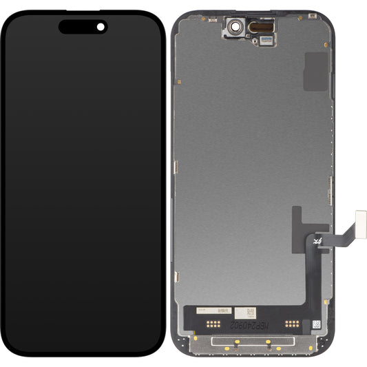 Display sa Touchscreenom JK za Apple iPhone 15, sa Ramom, LCD In-Cell Verzija, Crni