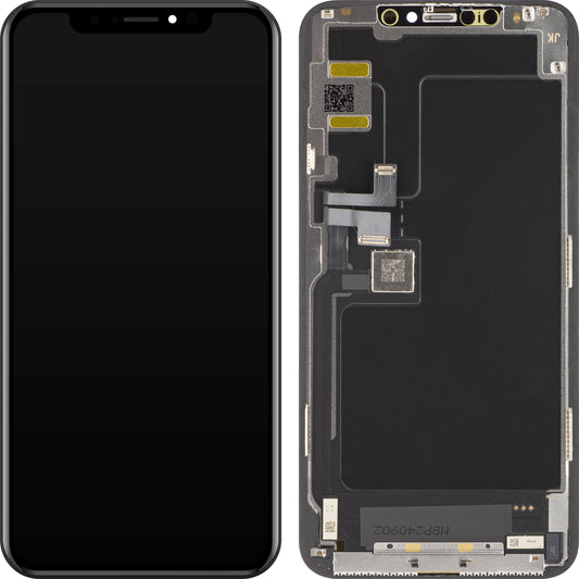 Display sa Touchscreenom JK za Apple iPhone 11 Pro Max, sa Ramom, OLED Verzija, Crni