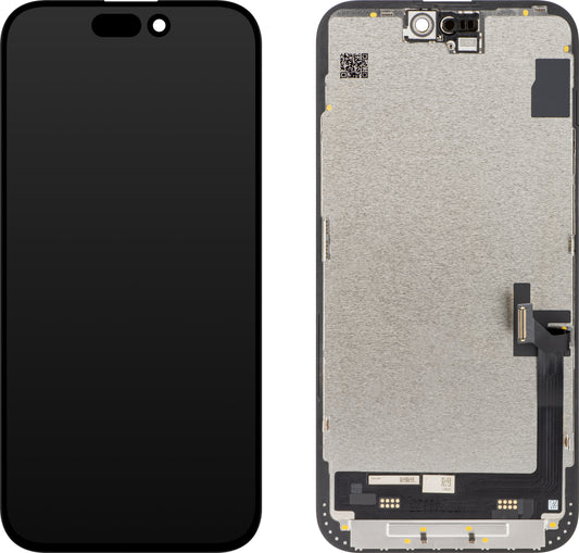 Display sa Touchscreenom JK za Apple iPhone 15 Plus, sa Ramom, LCD In-Cell Verzija, Crni