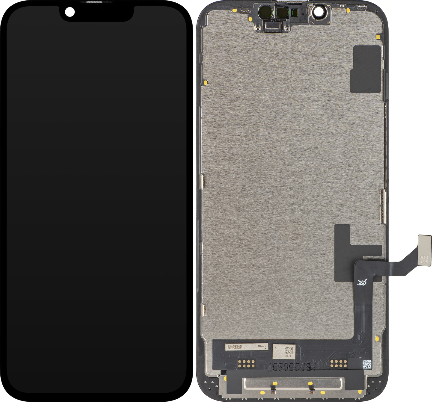 Display sa Touchscreenom JK za Apple iPhone 16e, sa Ramom, LCD In-Cell IC Movable verzija, Crni