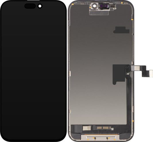 Display sa Touchscreenom JK za Apple iPhone 16 Pro Max, sa Ramom, LCD In-Cell IC Movable verzija, Crni
