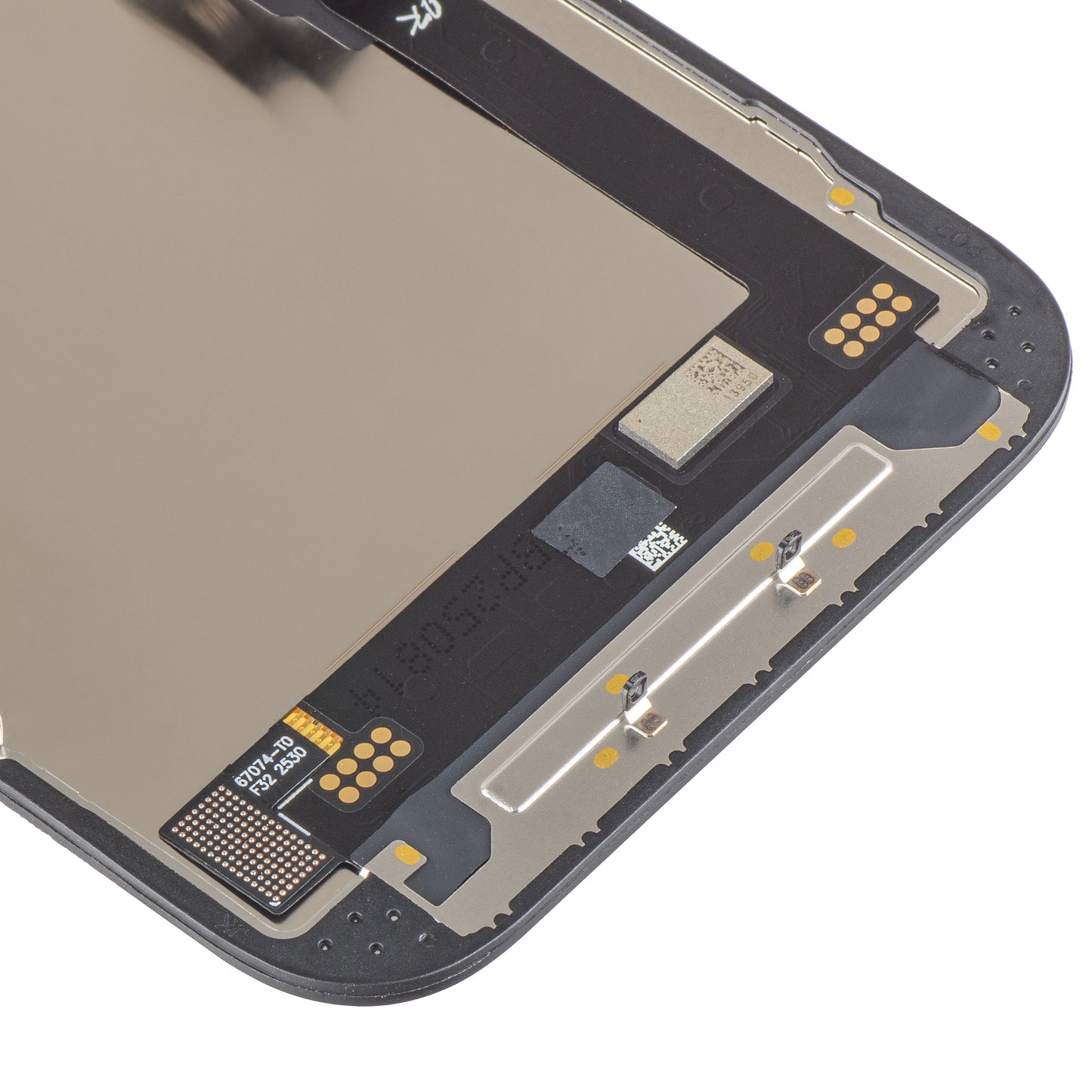 Display sa Touchscreenom JK za Apple iPhone 16, sa Ramom, LCD In-Cell IC Movable verzija, Crni
