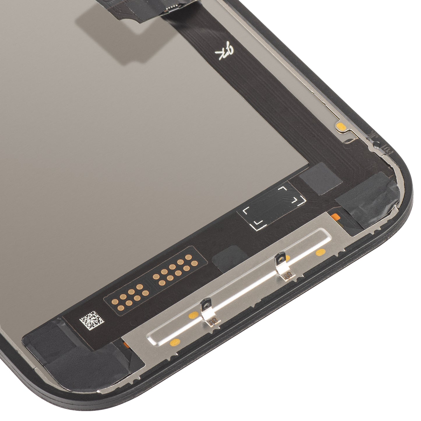 Display sa ekranom osetljivim na dodir JK za Apple iPhone 17, sa ramom, verzija LCD In-Cell IC Movable, crna