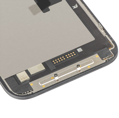 Display sa ekranom osetljivim na dodir JK za Apple iPhone 16 Pro, sa ramom, verzija LCD In-Cell IC Movable, crna