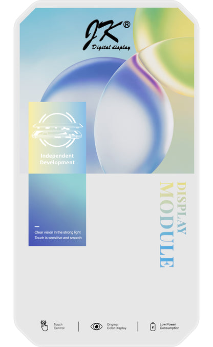 Display sa Touchscreenom JK za Apple iPhone 15 Pro Max, sa Ramom, LCD In-Cell Verzija, Crni