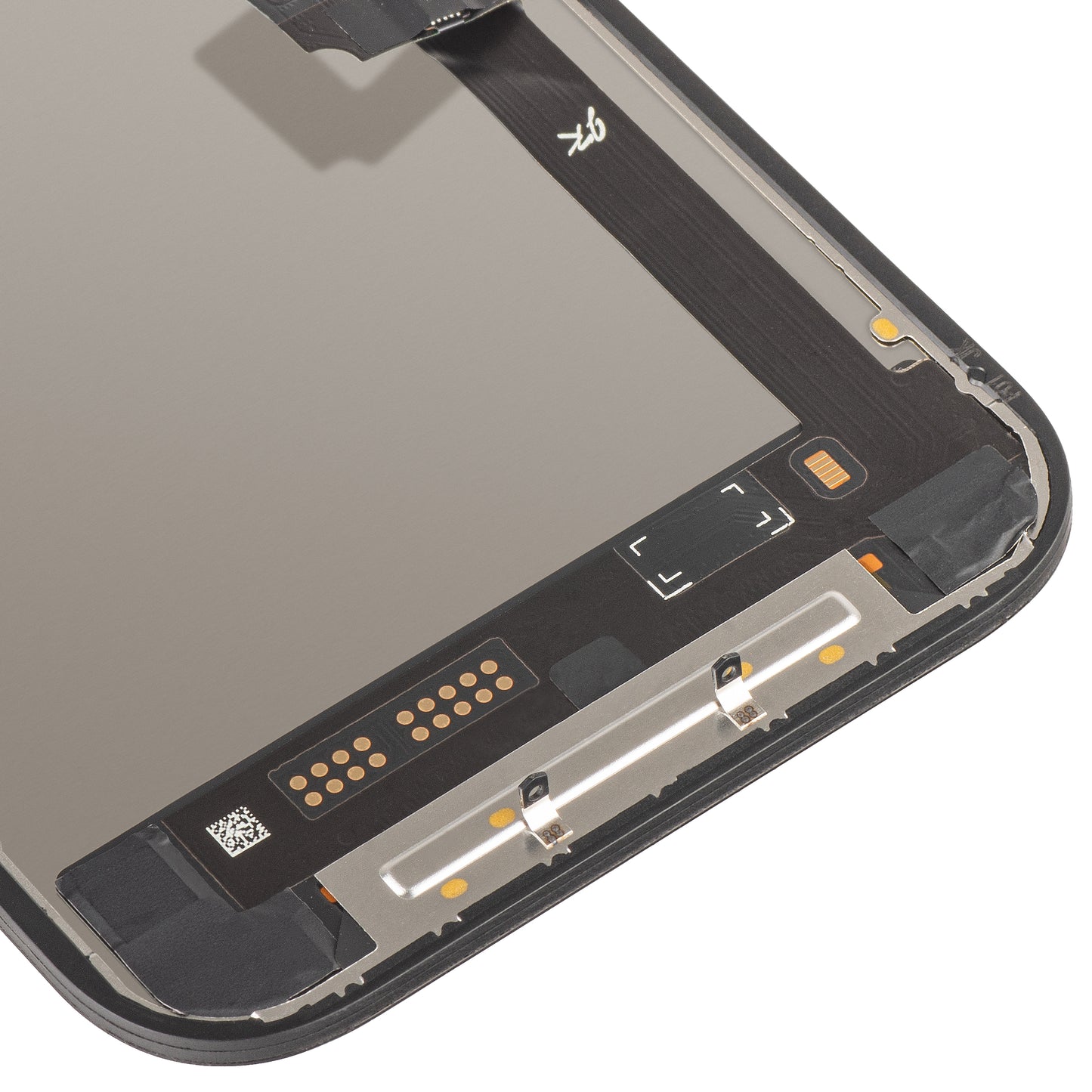 Display sa ekranom osetljivim na dodir JK za Apple iPhone 17, sa ramom, verzija LCD In-Cell IC Movable, crna