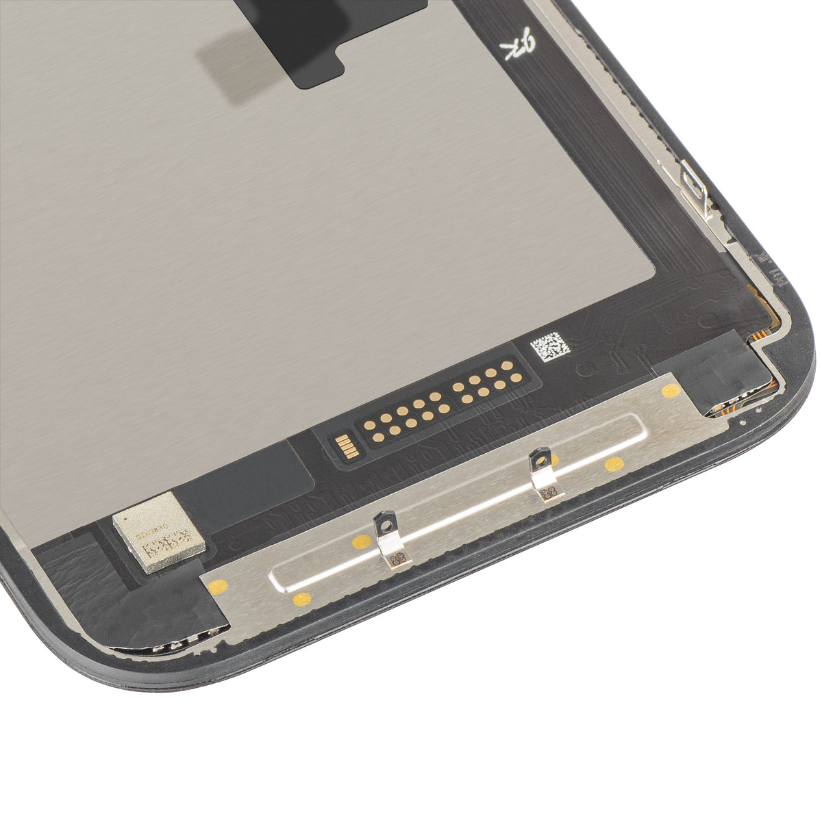 Display sa ekranom osetljivim na dodir JK za Apple iPhone 16 Pro, sa ramom, verzija LCD In-Cell IC Movable, crna