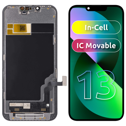 Display sa Touchscreenom JK za Apple iPhone 13, sa Ramom, LCD In-Cell Verzija, Crni