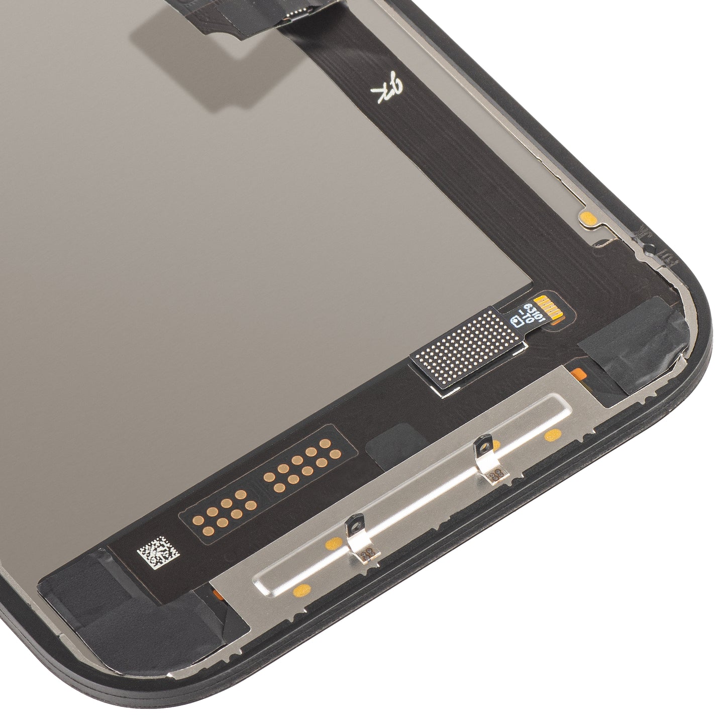 Display sa ekranom osetljivim na dodir JK za Apple iPhone 17, sa ramom, verzija LCD In-Cell IC Movable, crna