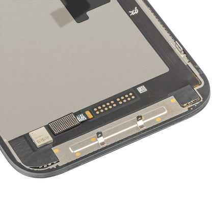 Display sa ekranom osetljivim na dodir JK za Apple iPhone 16 Pro, sa ramom, verzija LCD In-Cell IC Movable, crna