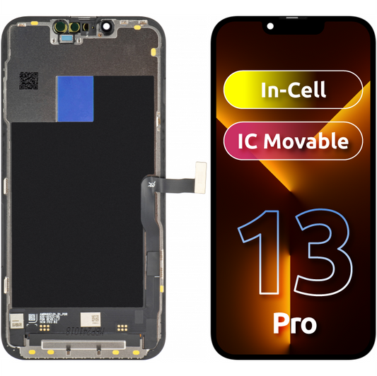 Display sa Touchscreenom JK za Apple iPhone 13 Pro, sa Ramom, LCD In-Cell IC Movable verzija, Crni