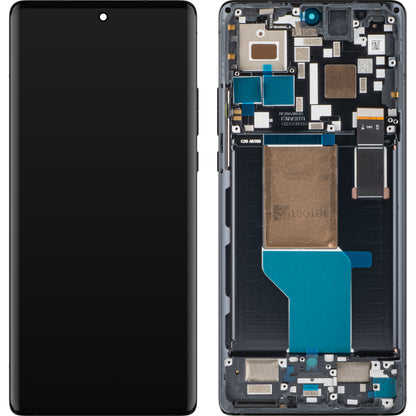 Display sa Touchscreen-om Motorola Edge 30 Ultra, sa Ramom, Crni (Interstellar Black), Service Pack 5D68C21452