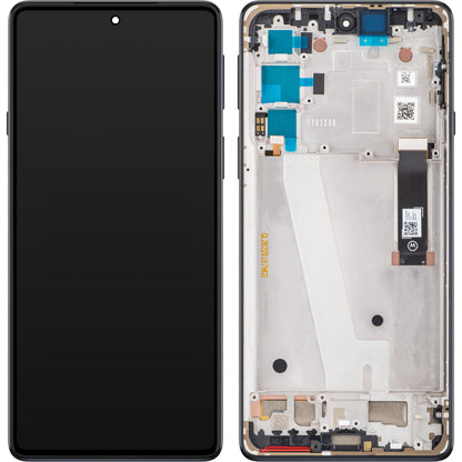 Display sa Touchscreen-om Motorola Edge 20, sa Ramom, Sivi, Service Pack 5D68C19192