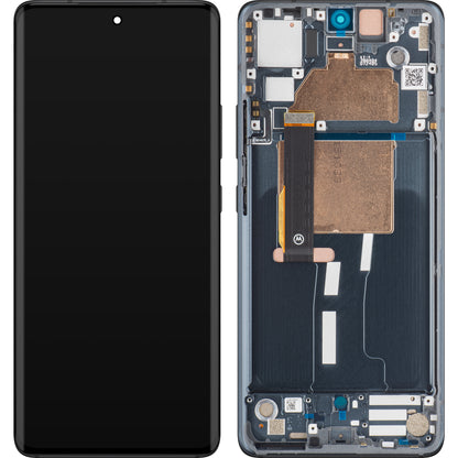 Display sa Touchscreen-om Motorola Edge 30 Fusion, sa Ramom, Crni (Cosmic Grey), Service Pack 5D68C21527