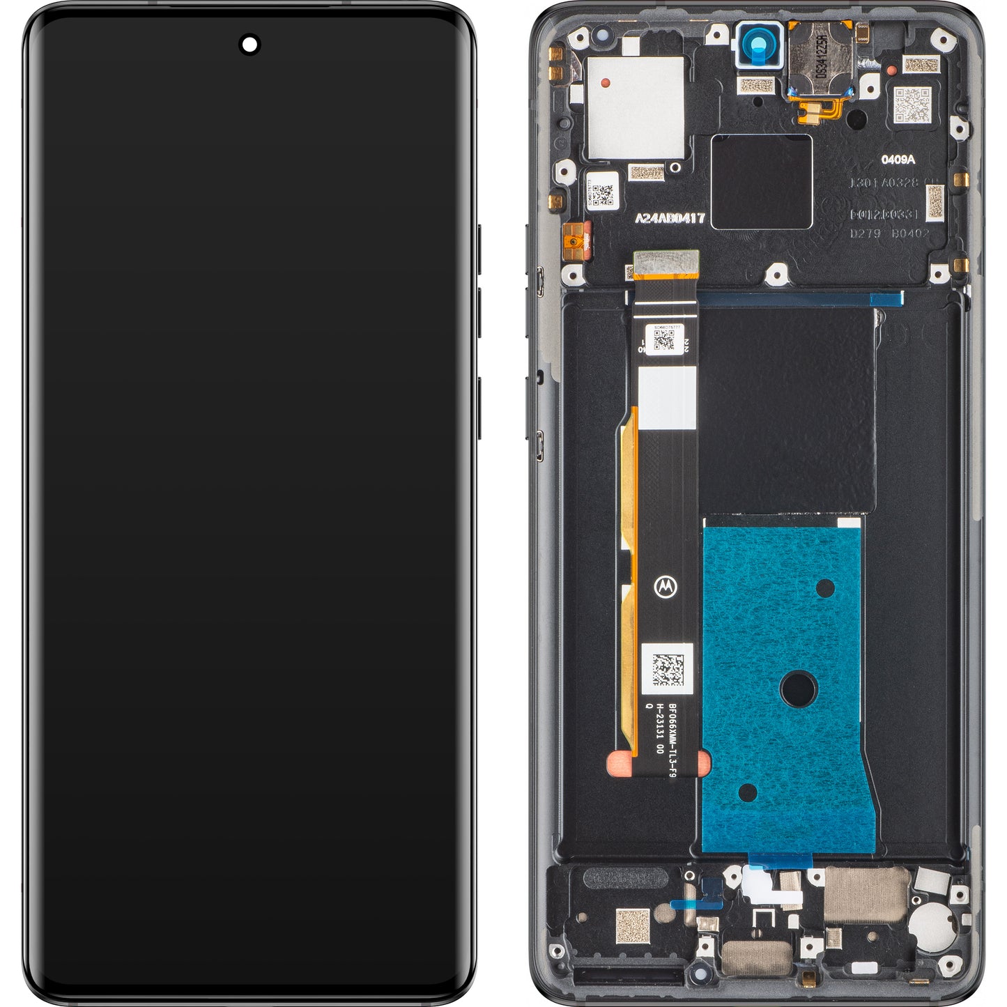 Display sa Touchscreen-om Motorola Edge 40, sa Ramom, Crni (Eclipse Black), Service Pack 5D68C22670
