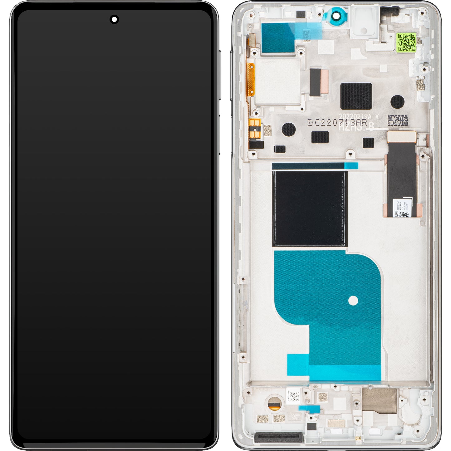 Display sa Touchscreen-om Motorola Edge 30 Pro, sa Ramom, Srebrni (Stardust White), Service Pack 5D68C20277