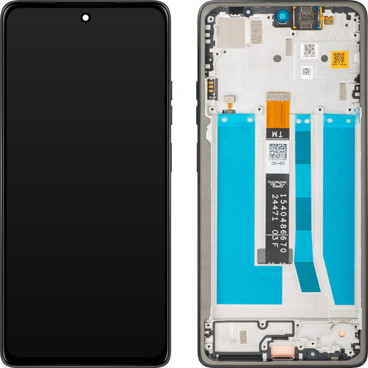 Display sa Touchscreen-om Motorola Moto G75, sa Ramom, Sivi (Charcoal Gray), Service Pack 5D68C29066