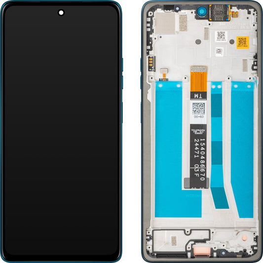 Display sa Touchscreen-om Motorola Moto G75, sa Ramom, Plavo (Relucent Blue), Service Pack 5D68C29067