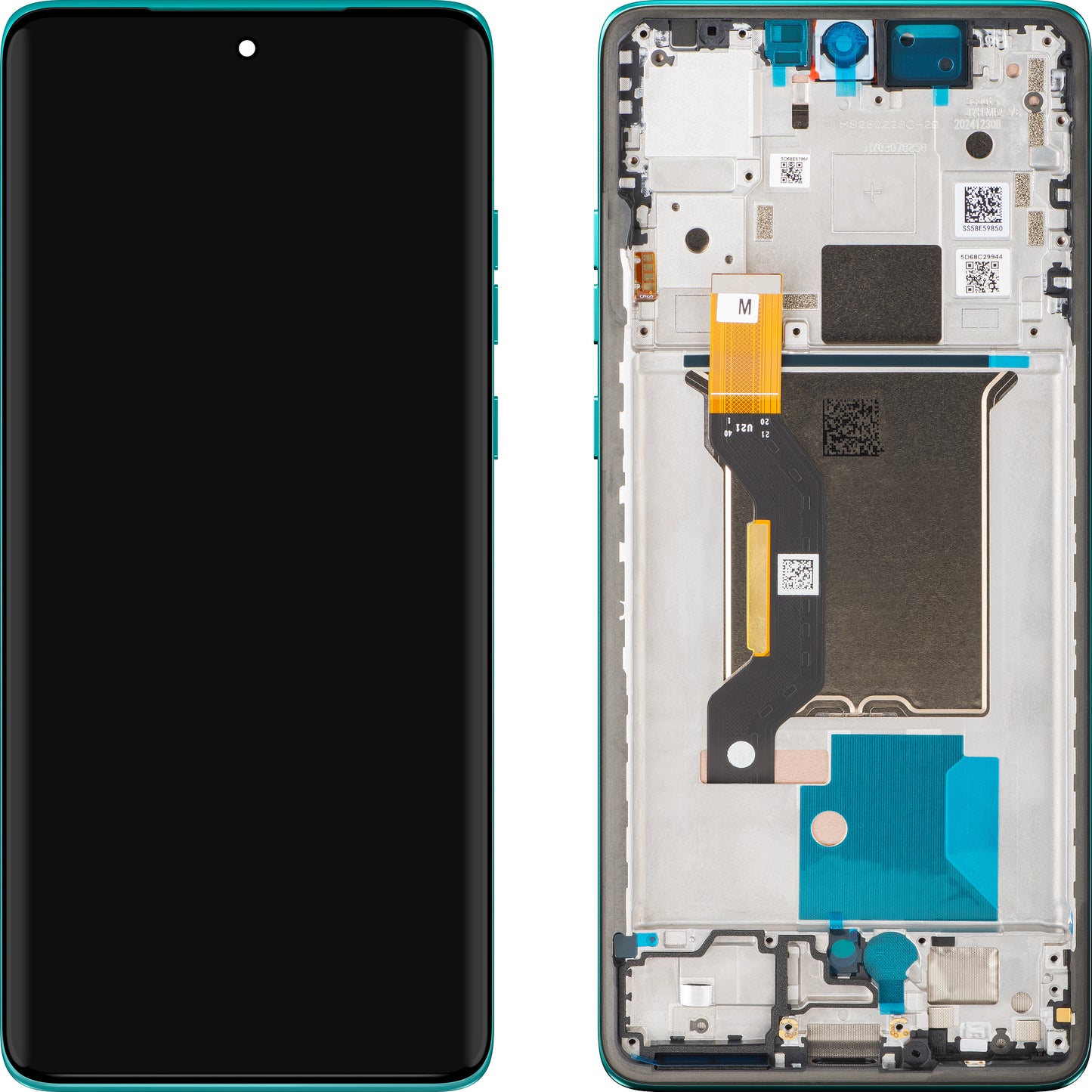 Display sa Touchscreen-om Motorola Edge 60 Fusion, sa Ramom, Zeleno (Pantone Amazonite), Service Pack 5D68C29879