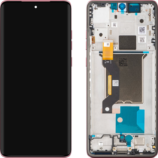 Display sa Touchscreen-om Motorola Edge 60 Fusion, sa Ramom, Roze (Pantone Zephyr), Service Pack 5D68C29880