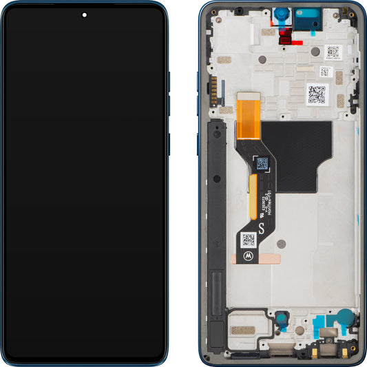 Display sa Touchscreen-om Motorola Moto G Stylus 5G (2025), sa Ramom, Tamnoplav (Gibraltar Sea), Service Pack 5D68C29806