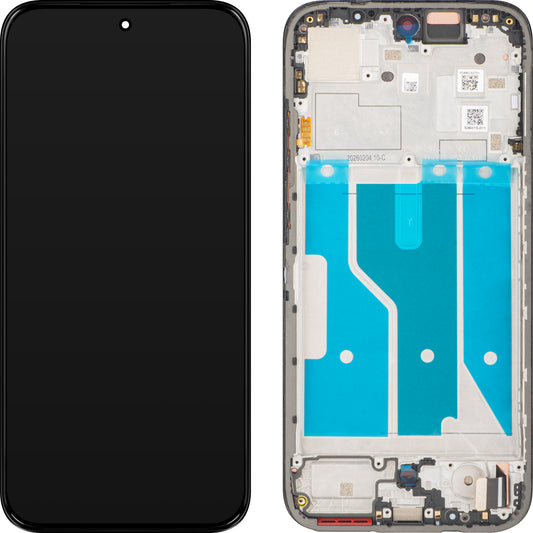 Display sa ekranom osetljivim na dodir Motorola Moto G87, sa ramom, crni, Service Pack 5D68C32731