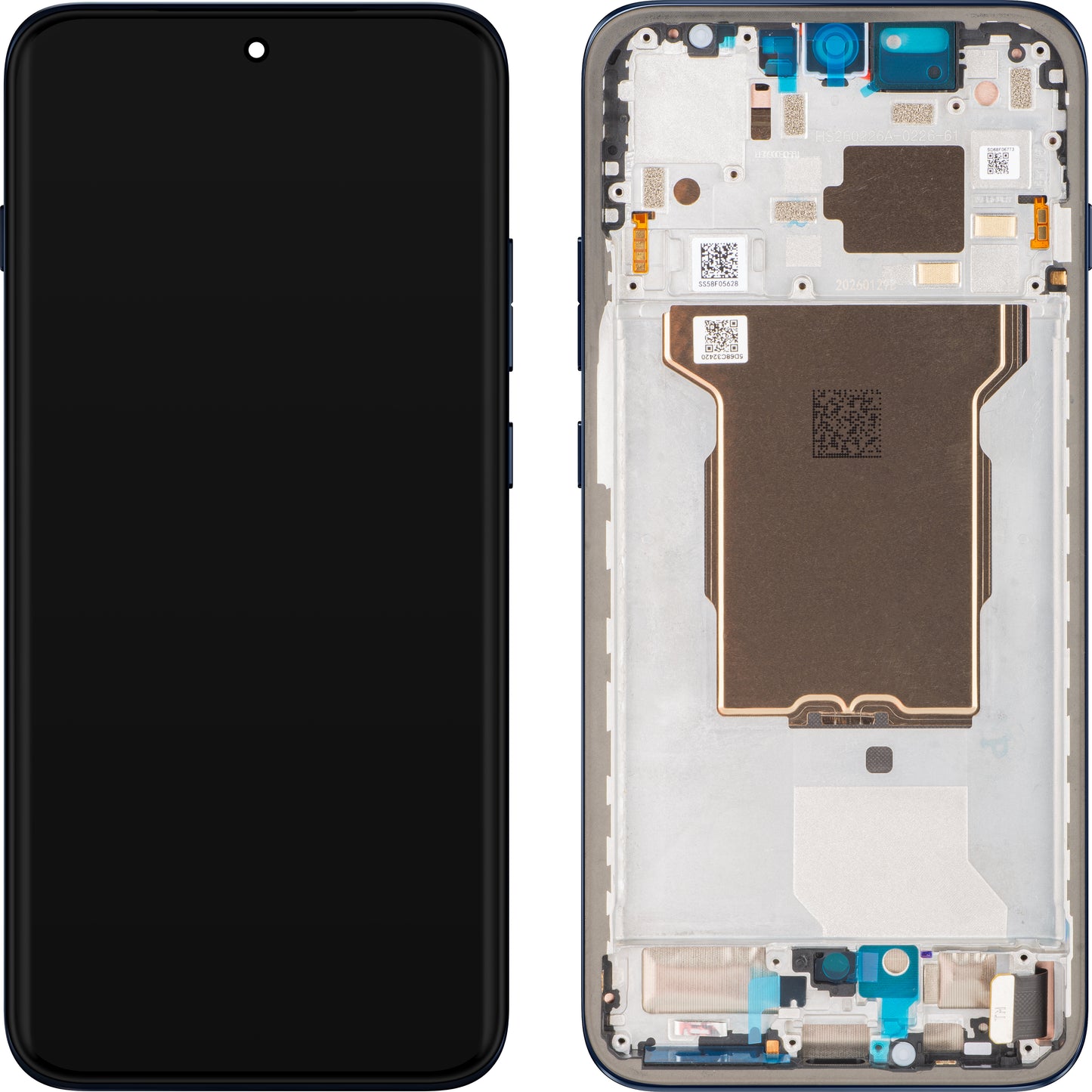 Display sa Touchscreen-om Motorola Edge 70 Pro, sa Ramom, Mornar Plava (Pantone Titan), Service Pack 5D68C32420