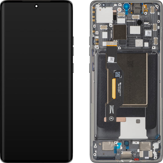 Display sa ekranom osetljivim na dodir Motorola Edge 50, sa ramom, siva (Koala Gray), obnovljeno 5D68C25135