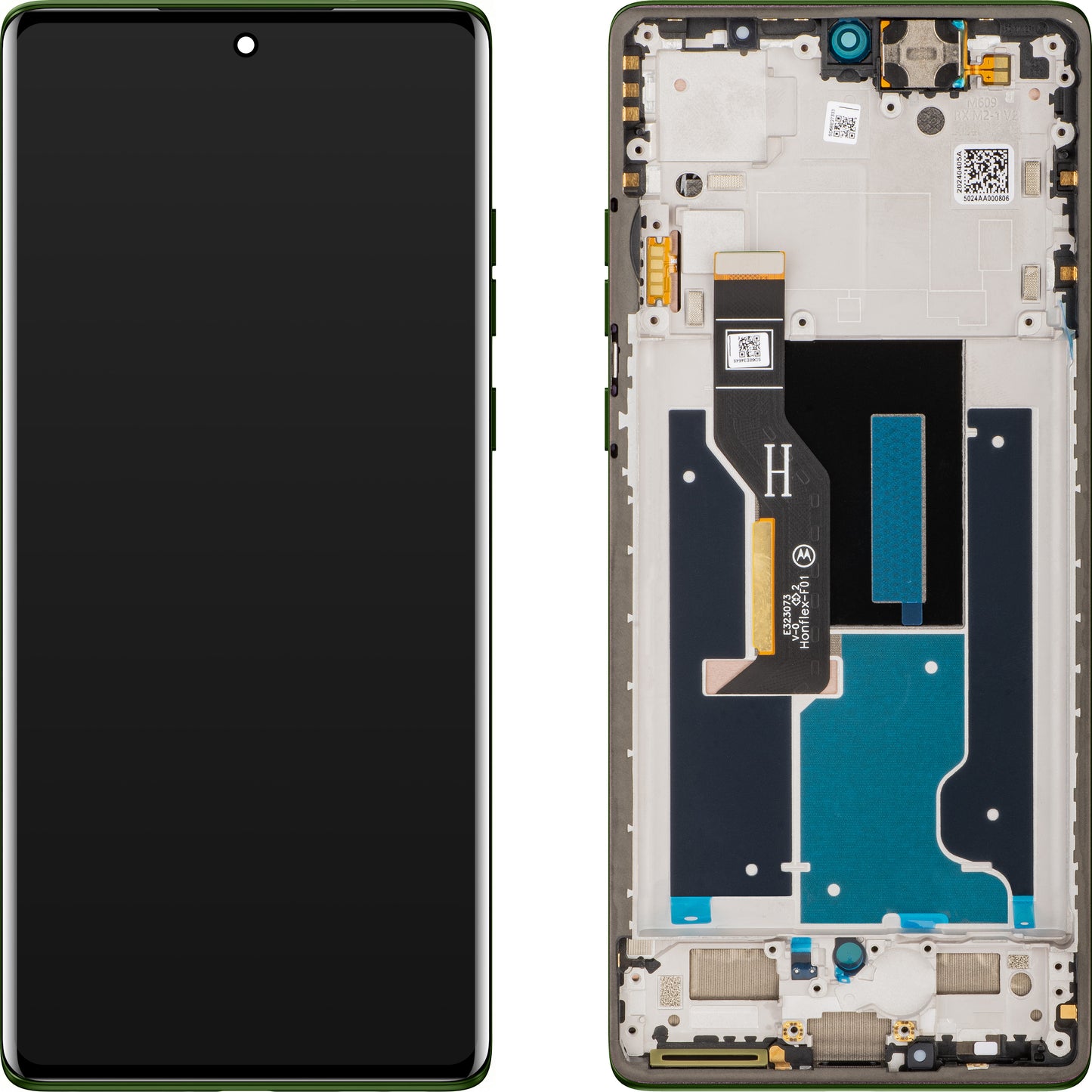 Display sa ekranom osetljivim na dodir Motorola Edge 50 Fusion, sa ramom, Zeleno (Forest Green), Ponovo zapečaćeno 5D68C25167