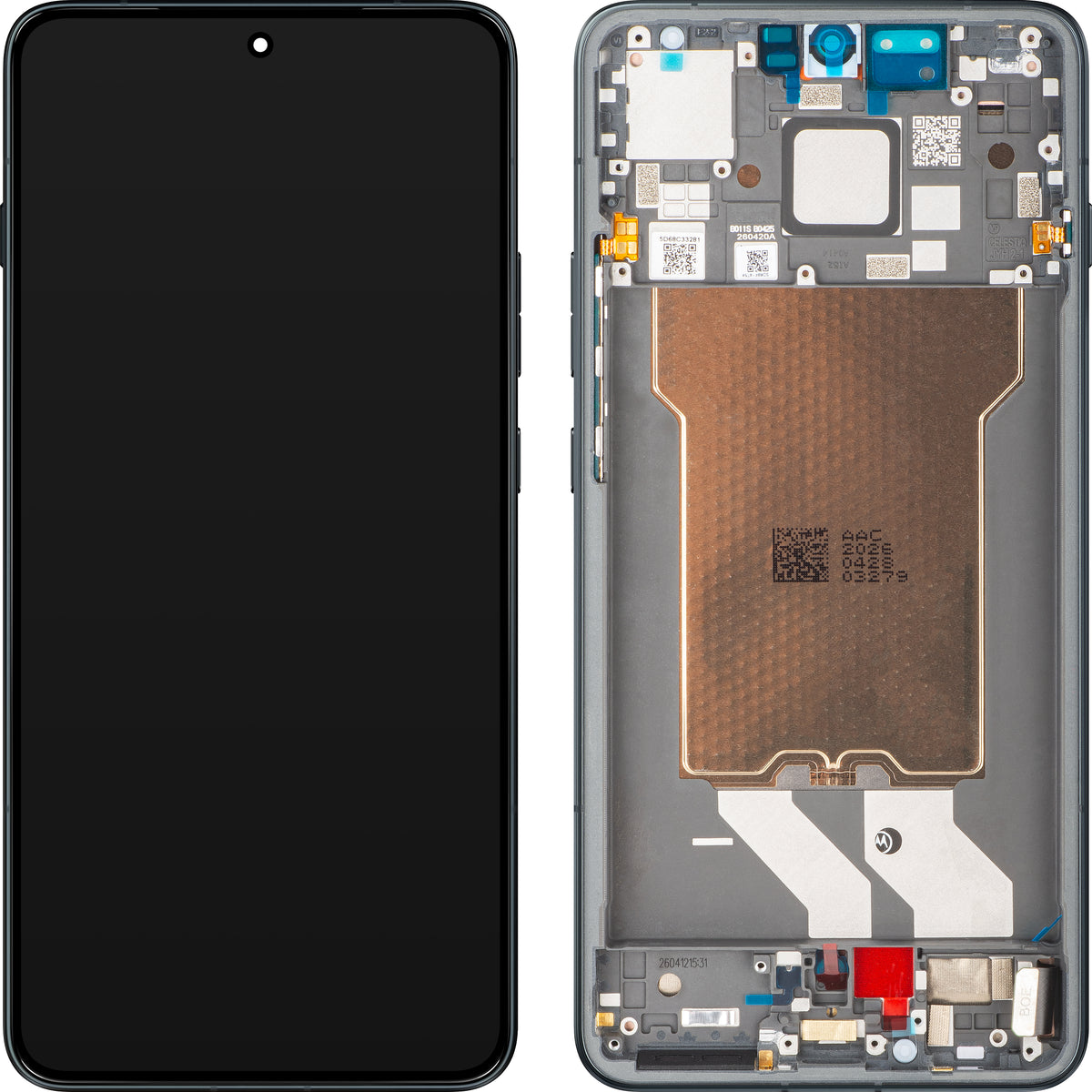 Ekran sa Touchscreen-om Motorola Edge 70 Max, sa Ramom, Crna (Pantone Dark Shadow) 5D68C33281