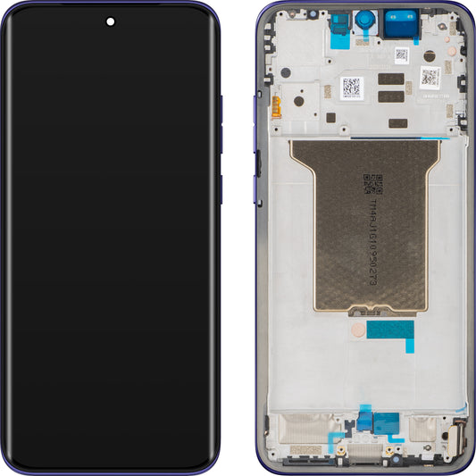 Displej sa ekranom osetljivim na dodir Motorola Edge 70 Fusion+ / Edge 70 Fusion, sa ramom, ljubičasta (Pantone Orient Blue), servisni paket 5D68C32064